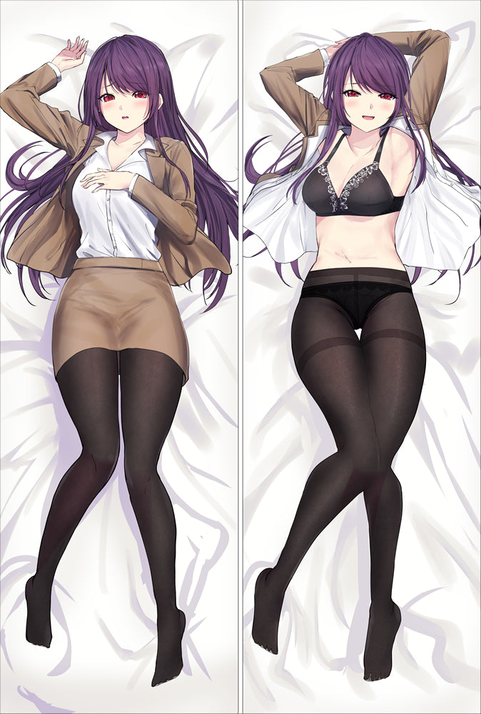 Virtual Youtuber Gundou Mirei Anime Dakimakura Body Pillow Cover image 0
