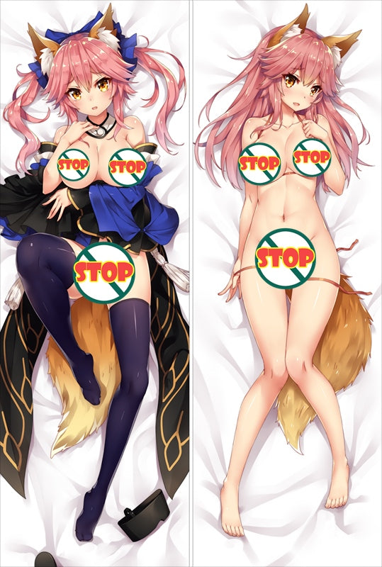 Fate Grand Order Tamamo No Mae Anime Dakimakura Pillow Cover image 0