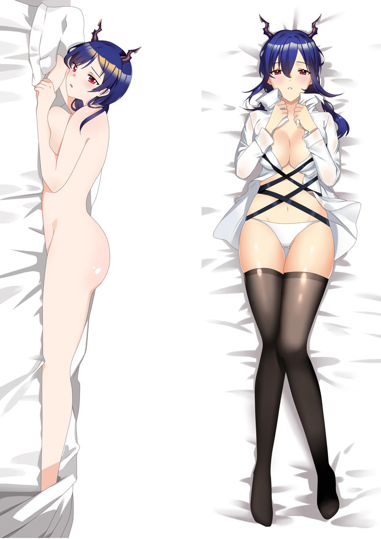 Arknights Ch'en Anime Dakimakura Body Pillow Cover image 0