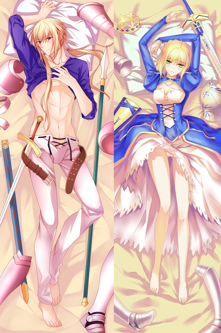Fate/stay night Saber Anime Dakimakura Pillow Cover image 0