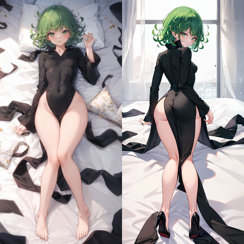 One-Punch Man Tatsumaki Anime Dakimakura Body Pillow Cover image 0