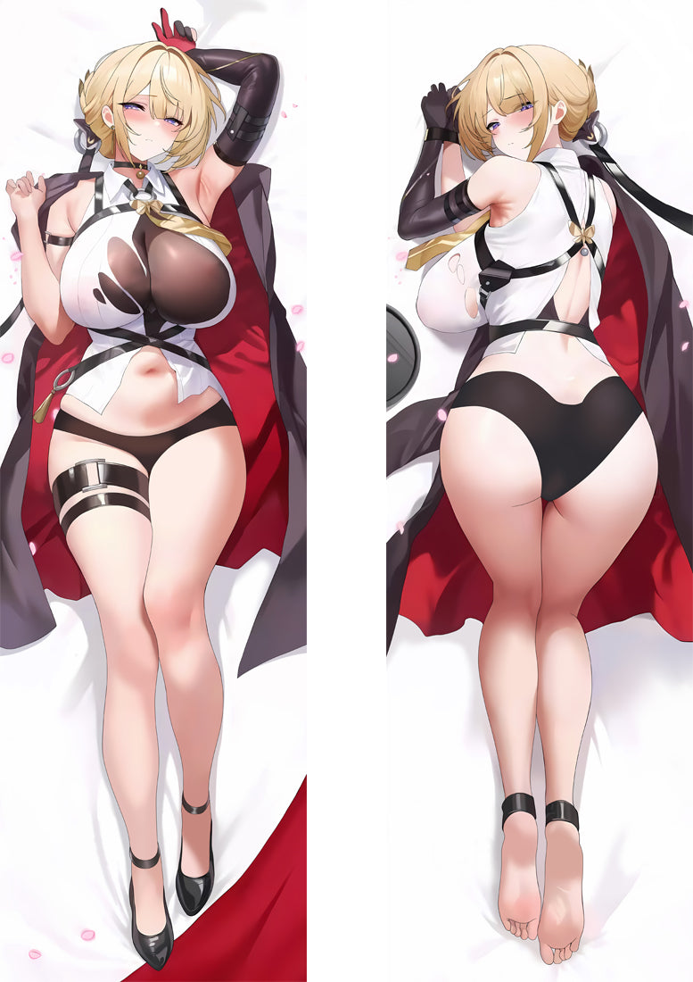 Zenless Zone Zero Evelyn Chevalier Anime Dakimakura Body Pillow Cover image 0