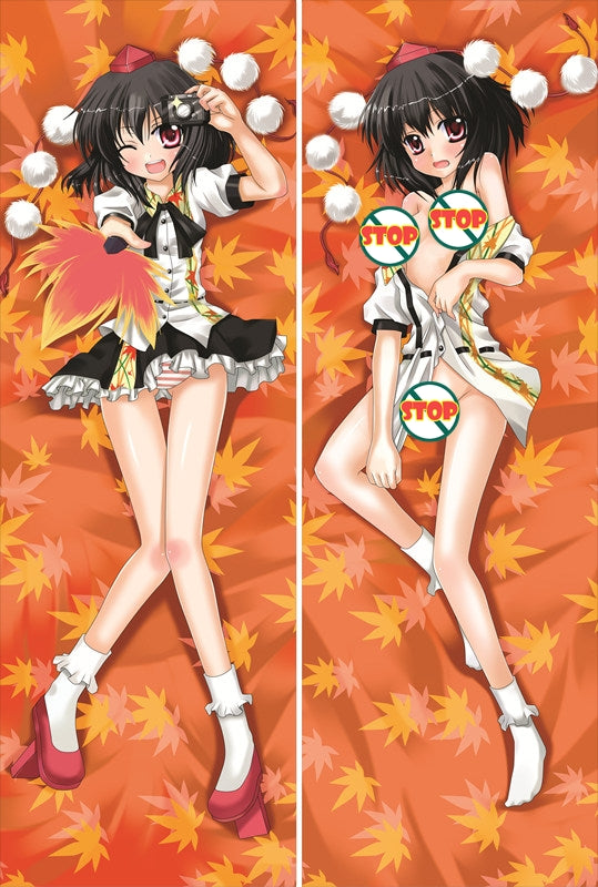 TouHou ProjectShameimaru Aya Anime Dakimakura Waifu Pillow Case image 0