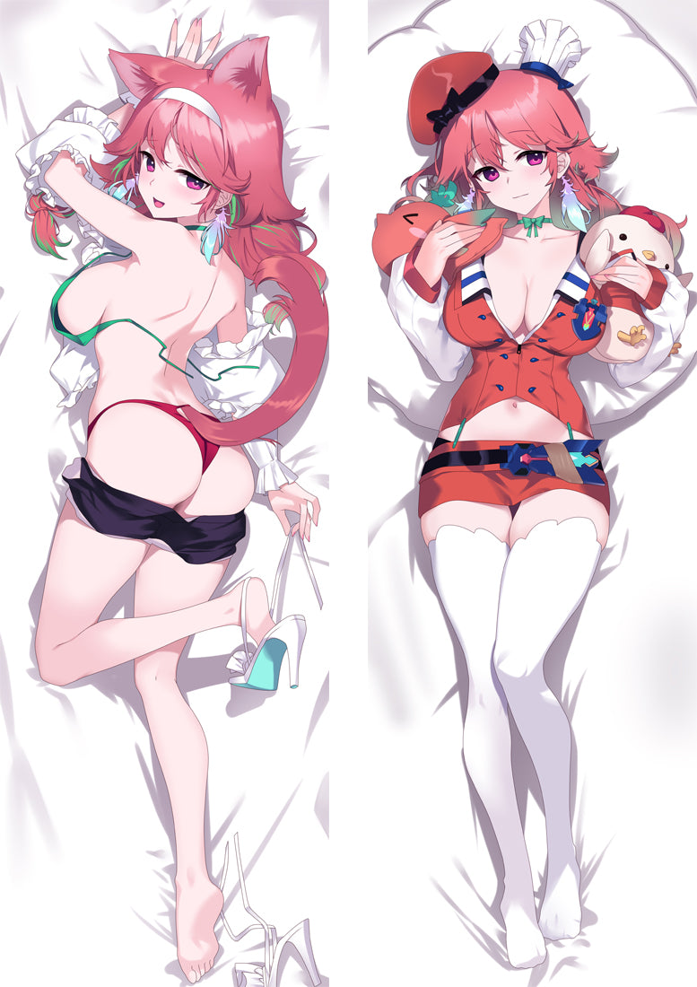 Hololive Virtual Youtuber Takanashi Kiara Dakimakura Body Pillow Cover image 0
