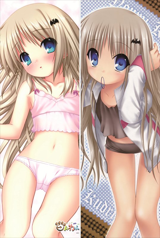 Little Busters! Kudryavka Noumi Anime Dakimakura Waifu Pillow Case image 0