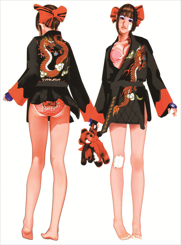 Rumble Roses Makoto Aihara Anime Dakimakura Pillow Cover image 0