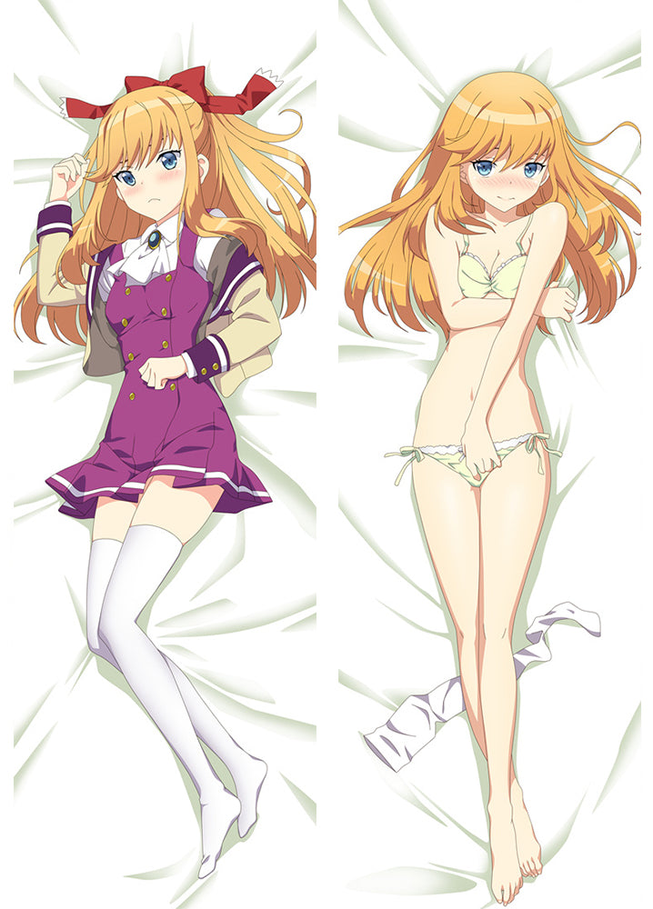 Anime-Gatari Arisu Kamiigusa Anime Dakimakura Pillow Case image 0