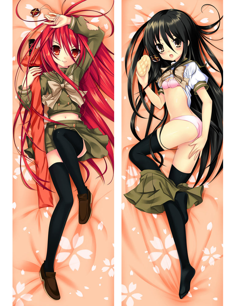 Shakugan no Shana Shana + Flame Haze Shana Anime Dakimakura Pillow Cover image 0