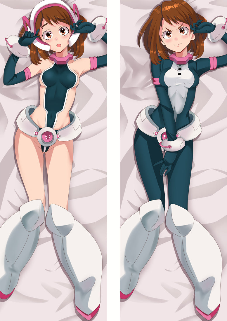 My Hero Academia Uraraka Ochaco Anime Dakimakura Body Pillow Cover image 0