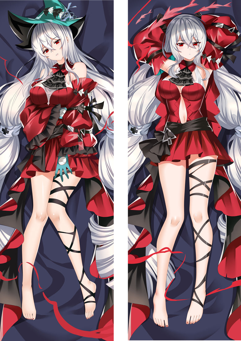 Arknights Skadi The Corrupting Heart Anime Dakimakura Body Pillow Cover image 0