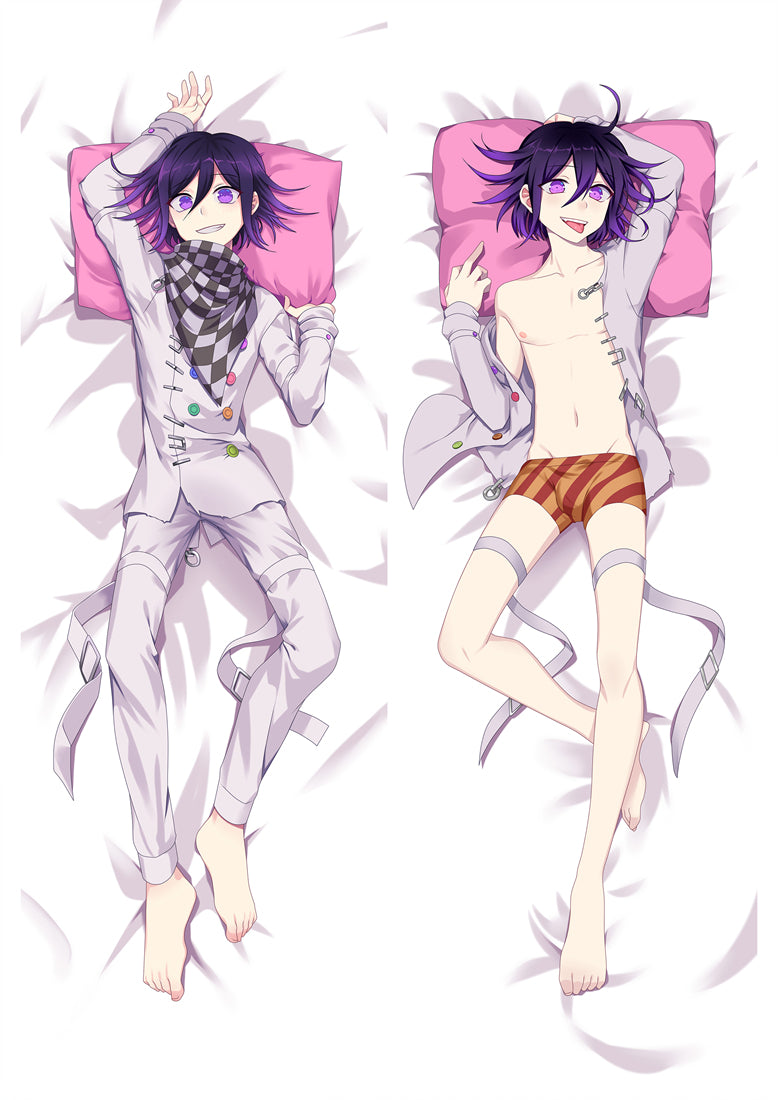 Danganronpa V3: Killing Harmony Kokichi Ouma Anime Dakimakura Pillow Cover image 0