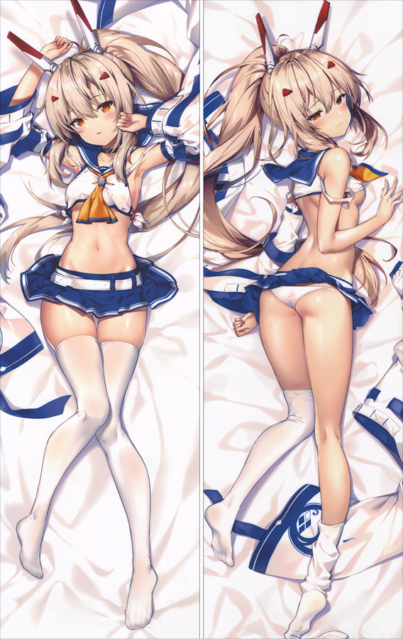 Azur Lane Ayanami Anime Dakimakura Pillow Cover image 0