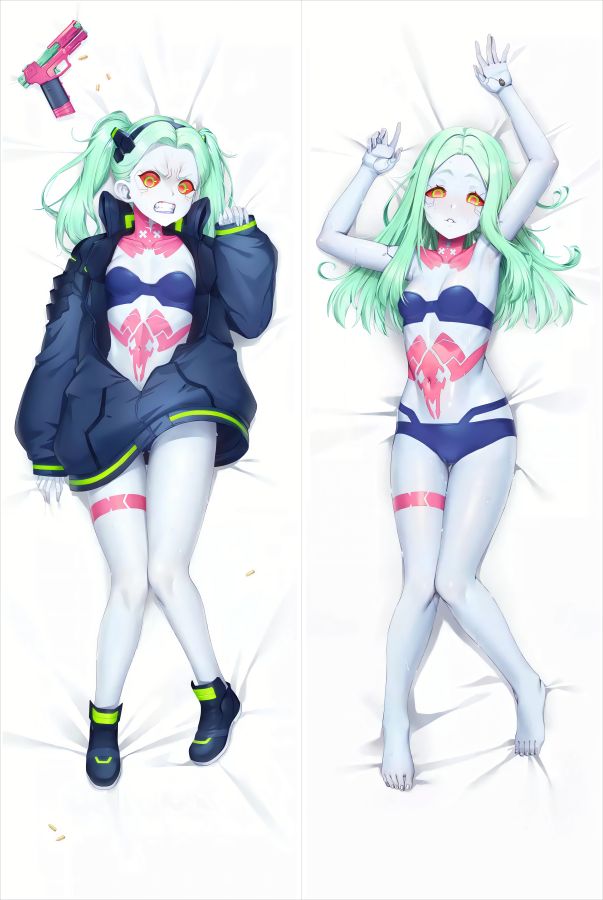 Cyberpunk: Edgerunners Rebecca Anime Dakimakura Sexy Body Pillow Cover image 0