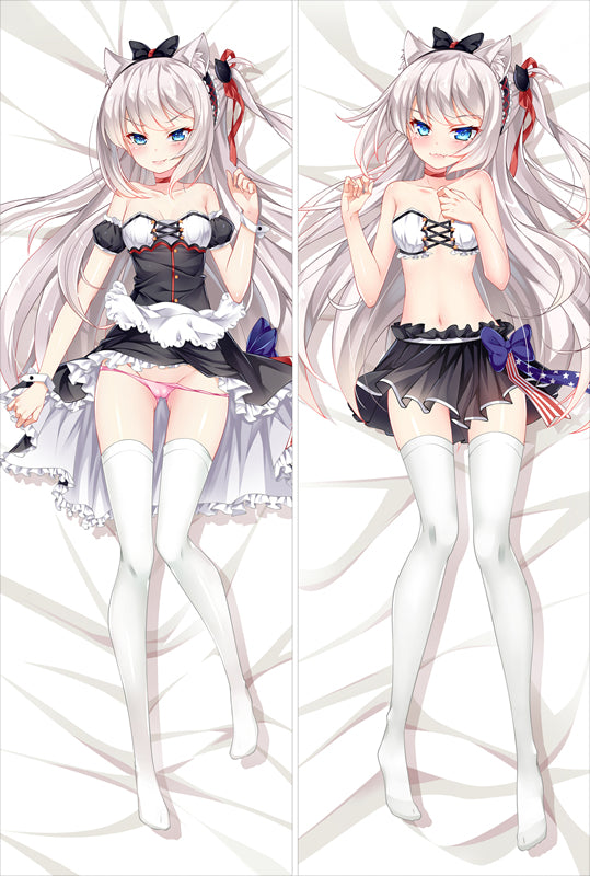 Azur Lane Hamman Anime Dakimakura Pillow Case image 0