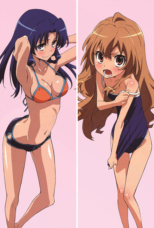 Toradora! Taiga Aisaka Anime Dakimakura Waifu Pillow Case image 0