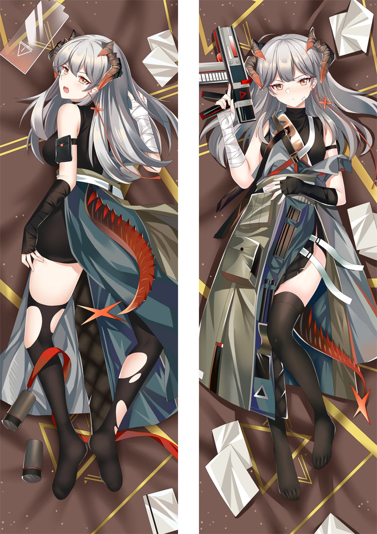 Arknights Saria Anime Dakimakura Body Pillow Cover image 0