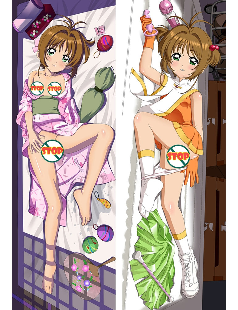 Cardcaptor Sakura Sakura Kinomoto Anime Dakimakura Pillow Cover image 0