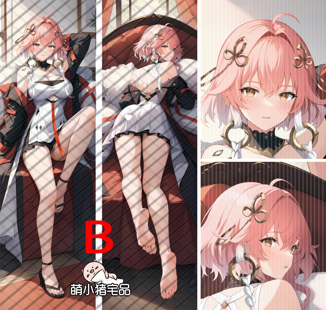 Wuthering Waves Changli Anime Dakimakura Pillow Cover image 0