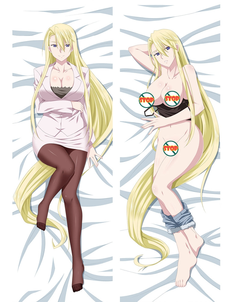 UQ Holder! Yukihime Anime Dakimakura Pillow Case image 0