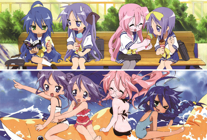 Lucky Star Anime Dakimakura Pillow Cover image 0