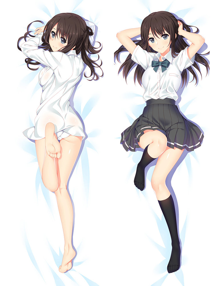 New Anime Seiren Hikari Tsuneki Otaku Dakimakura Hugging Body Pillow Case Cover image 0