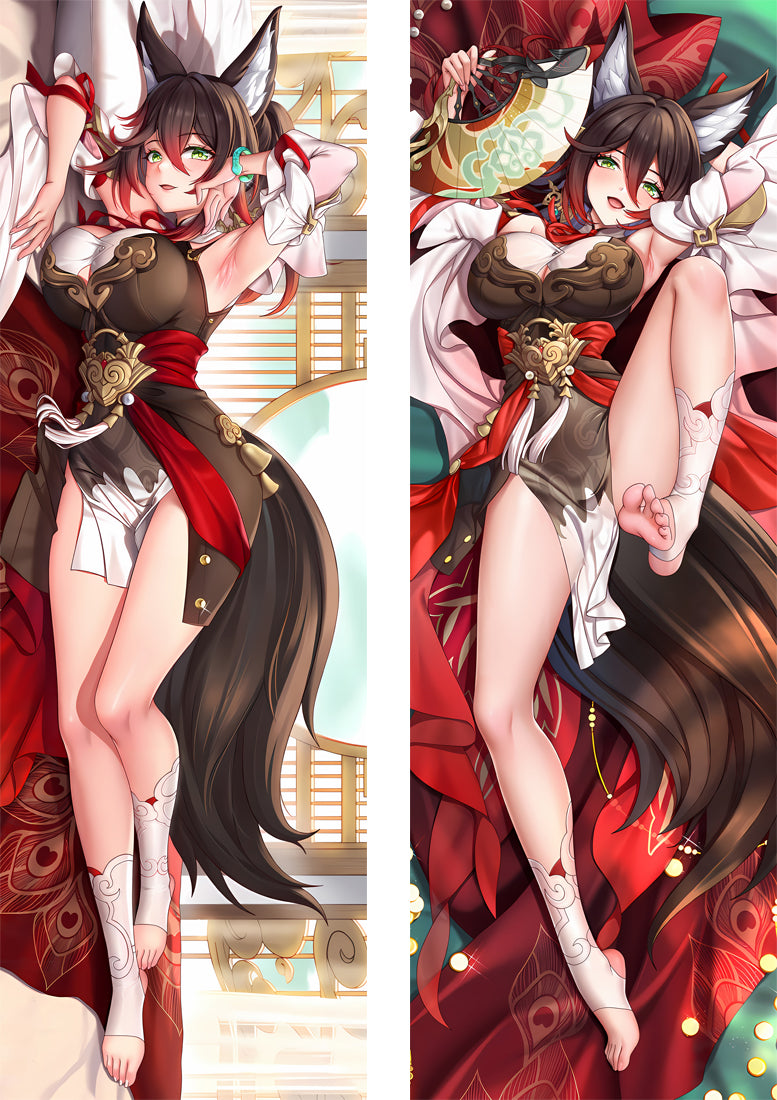 Tingyun Honkai Star Rail Anime Hugging Dakimakura Body Pillow Cover image 0