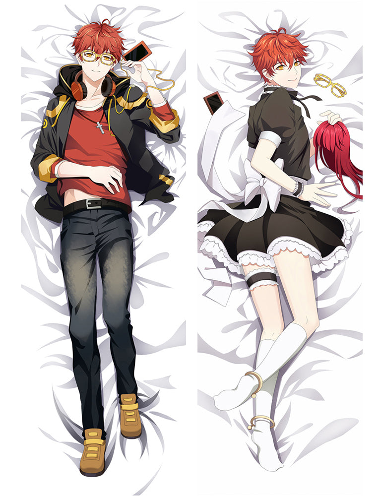 Mystic Messenger Saeyoung Choi Luciel Choi 707 Anime Dakimakura Pillow Cover image 0