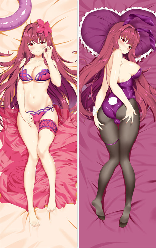 Fate/Grand Orde Scathach Anime Dakimakura Pillow Cover image 0