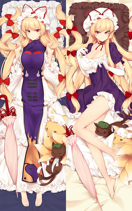 TouHou Project Yakumo Yukari Anime Dakimakura Girl Body Pillow Cover image 0