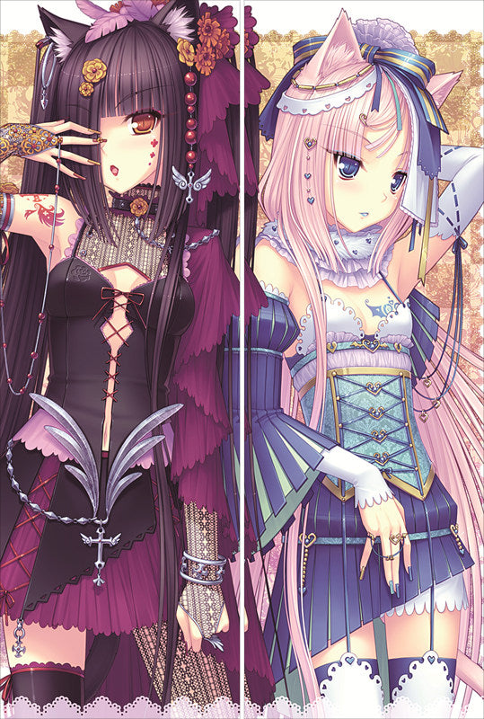 Nekopara Vanilla Artist Sayori Anime Dakimakura Body Pillow Cover image 0