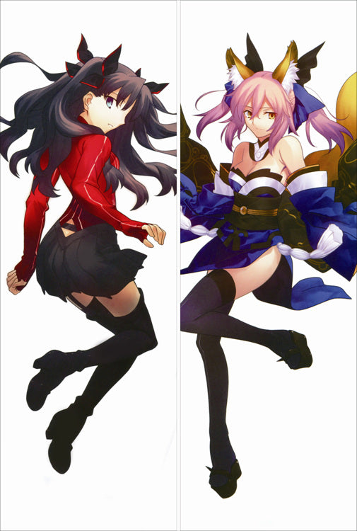 Fate stay night Rin Tohsaka Anime Dakimakura Pillow Cover image 0