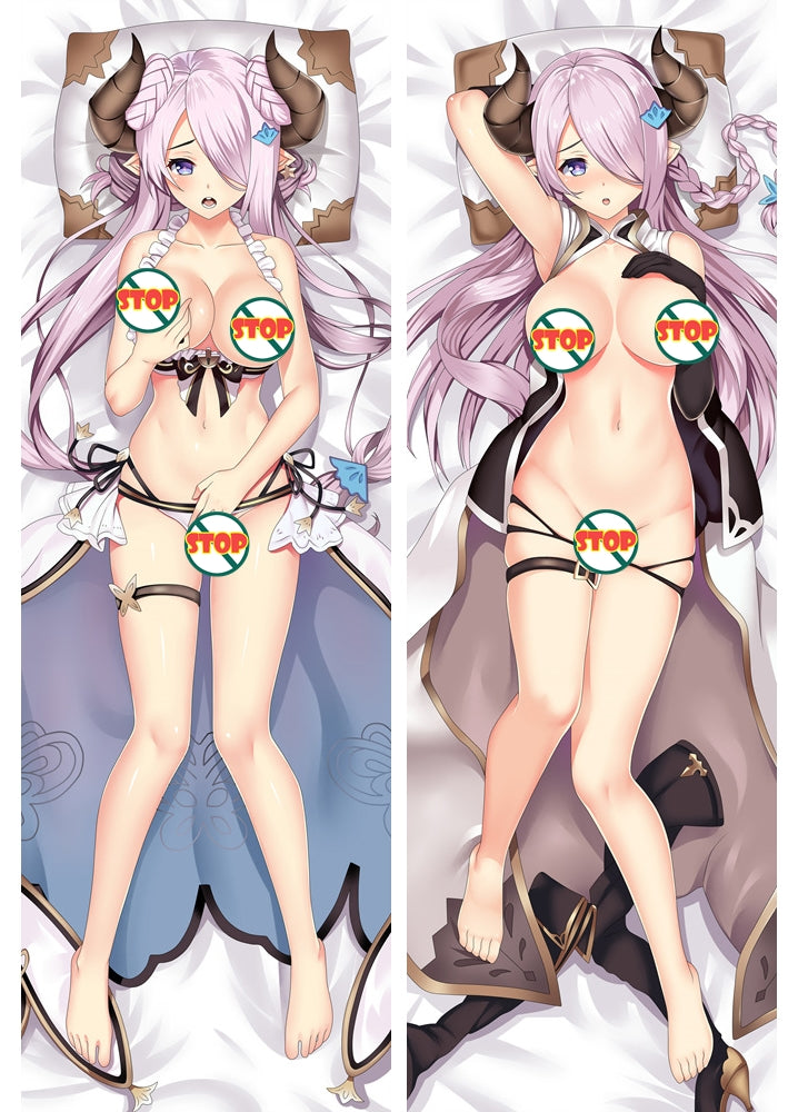 New Granblue Fantasy M.A.O Pillow Case Cover Japan Anime Hug body Dakimakura image 0