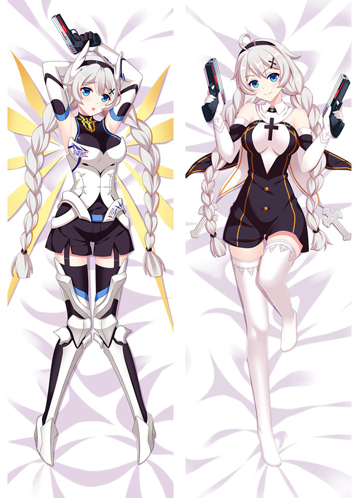 Collapse Gakuen Kiana Kasrana Anime Dakimakura Pillow Case image 0