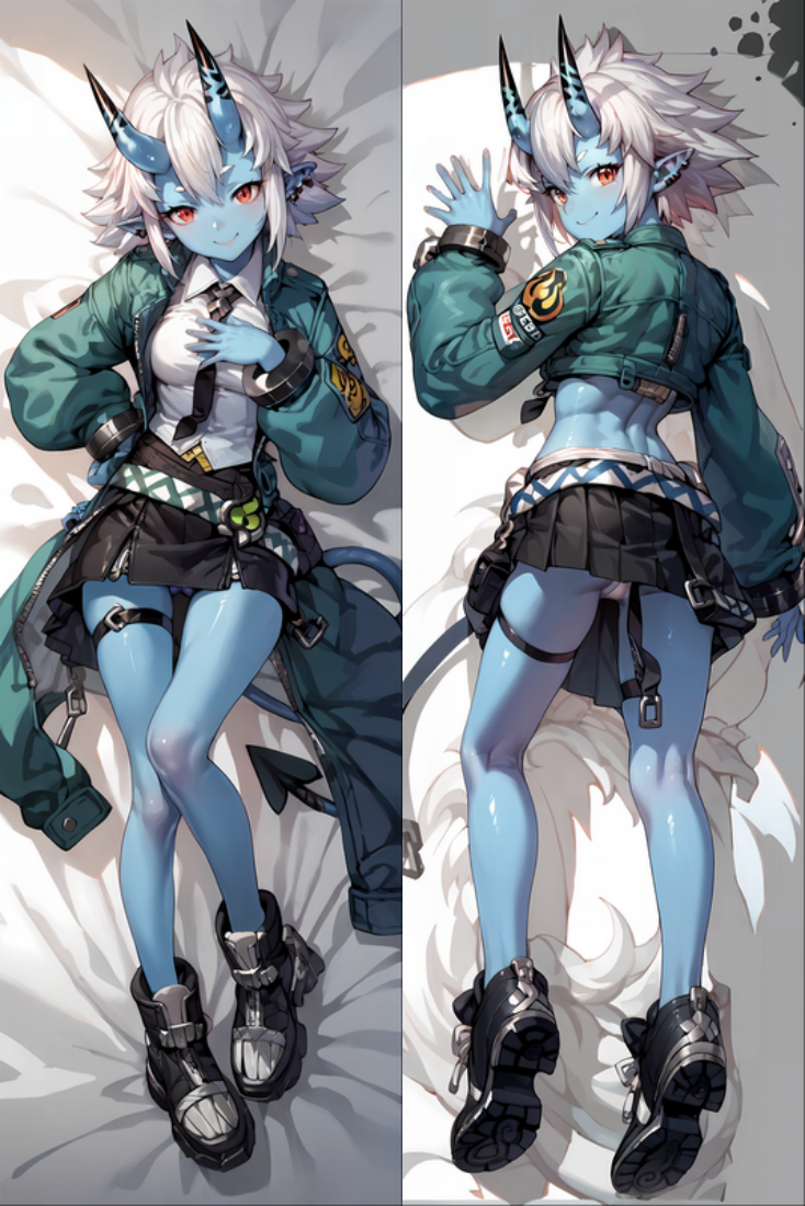 Zenless Zone Zero Soukaku Anime Dakimakura Body Pillow Cover image 0