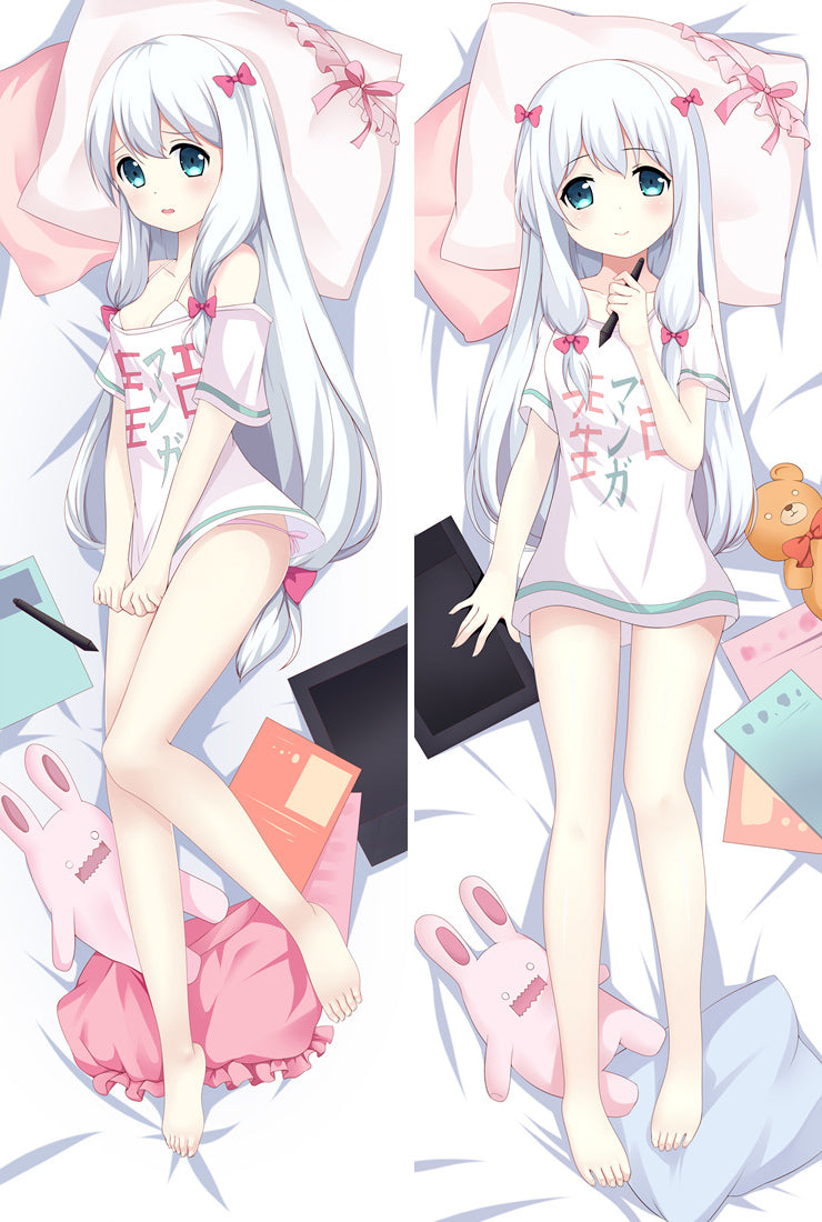 Eromanga Sensei Izumi Sagiri T-shirt Otaku Dakimakura Hugging Body Pillow Case image 0