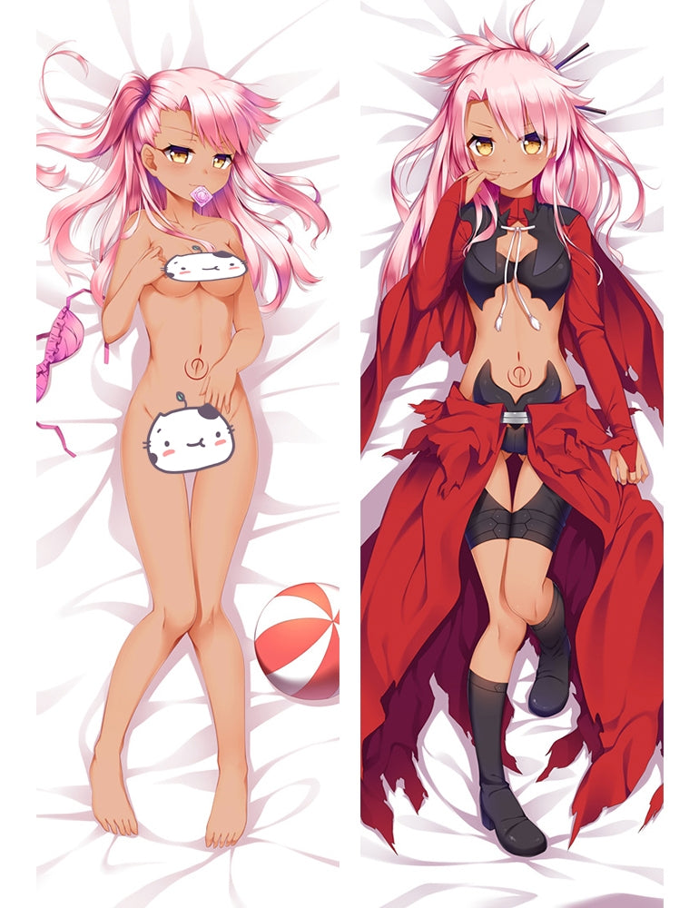 Fate Kaleid Liner Prisma Illya Chloe Anime Dakimakura Pillow Cover image 0