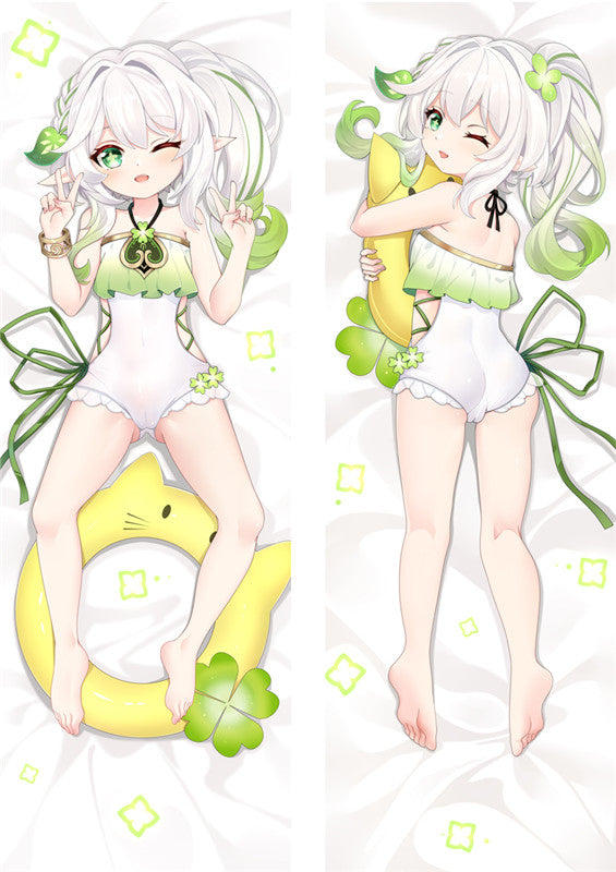 Genshin Impact Nahida Buer Anime Dakimakura Girl Body Pillow Cover image 0