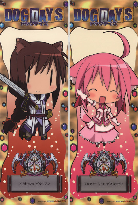 Dog Days Millhiore F Biscotti Anime Dakimakura Body Pillow Cover image 0