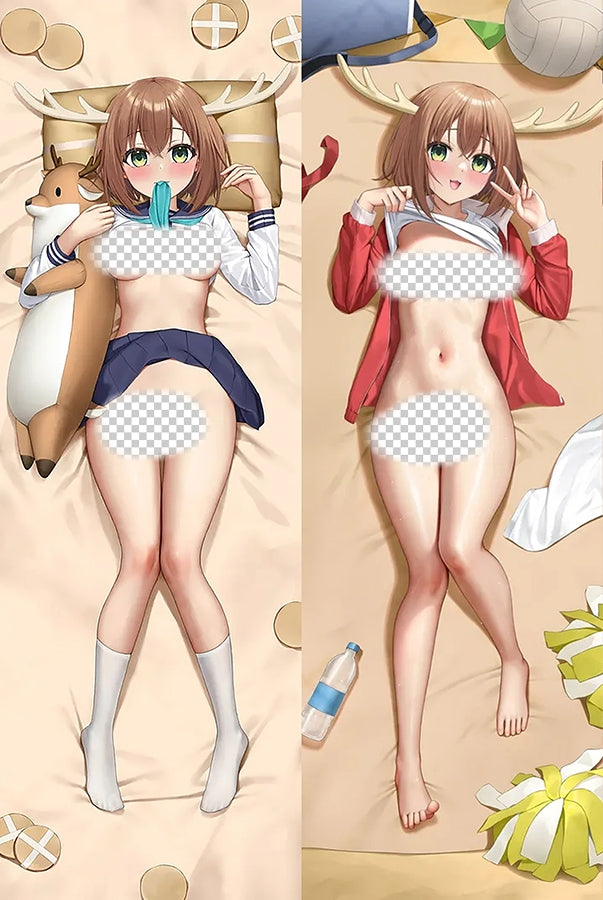 My Deer Friend Nokotan Noko Shikanoko Anime Dakimakura Body Pillow Cover image 0