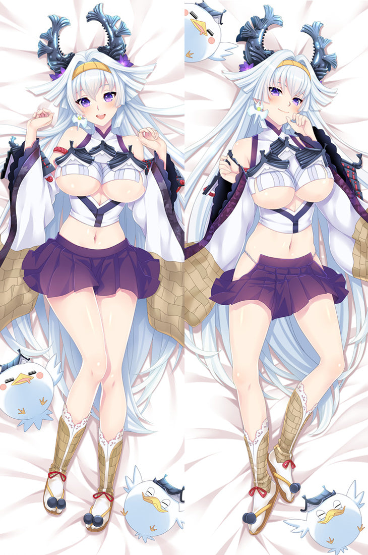Muramasa: The Demon Blade Himeji Castle Anime Dakimakura Pillow Cover image 0