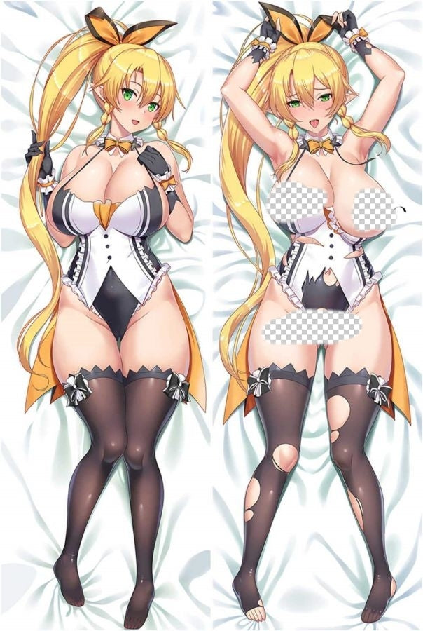 Sword Art Online Kirigaya Suguha Leafa Anime Dakimakura Body Pillow Cover image 0