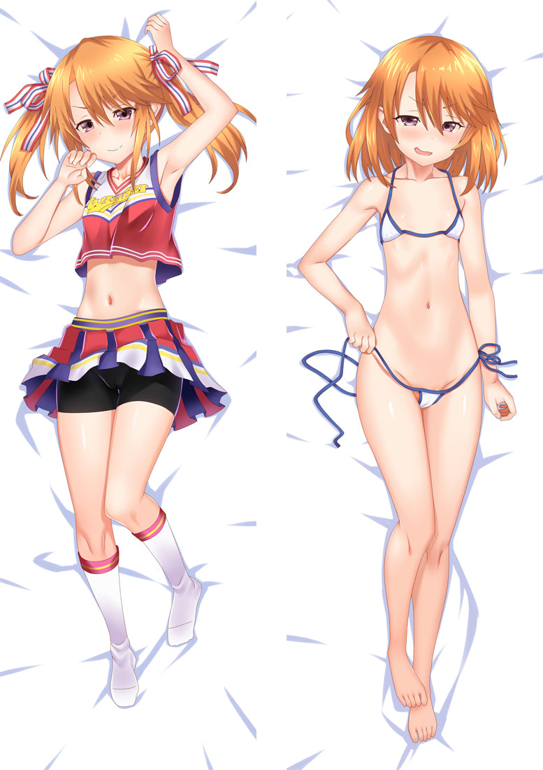 The Idolmaster Cinderella Girls Yuuki Haru Anime Dakimakura Body Pillow Cover image 0