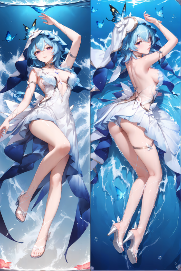 Wuthering Waves The Shorekeeper Anime Dakimakura Body Pillow Cover image 0