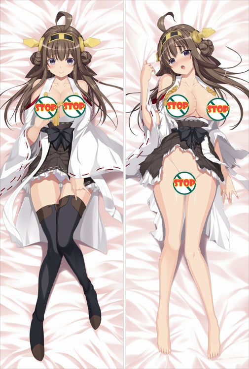 Kantai Collection Battleship Kongou Anime Dakimakura Body Pillow Cover image 0