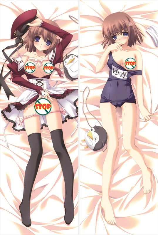 11Eyes Yuka Minase Anime Dakimakura Waifu Pillow Case image 0
