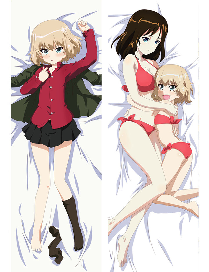 Girls Und Panzer Nonna Anime Dakimakura Pillow Cover image 0