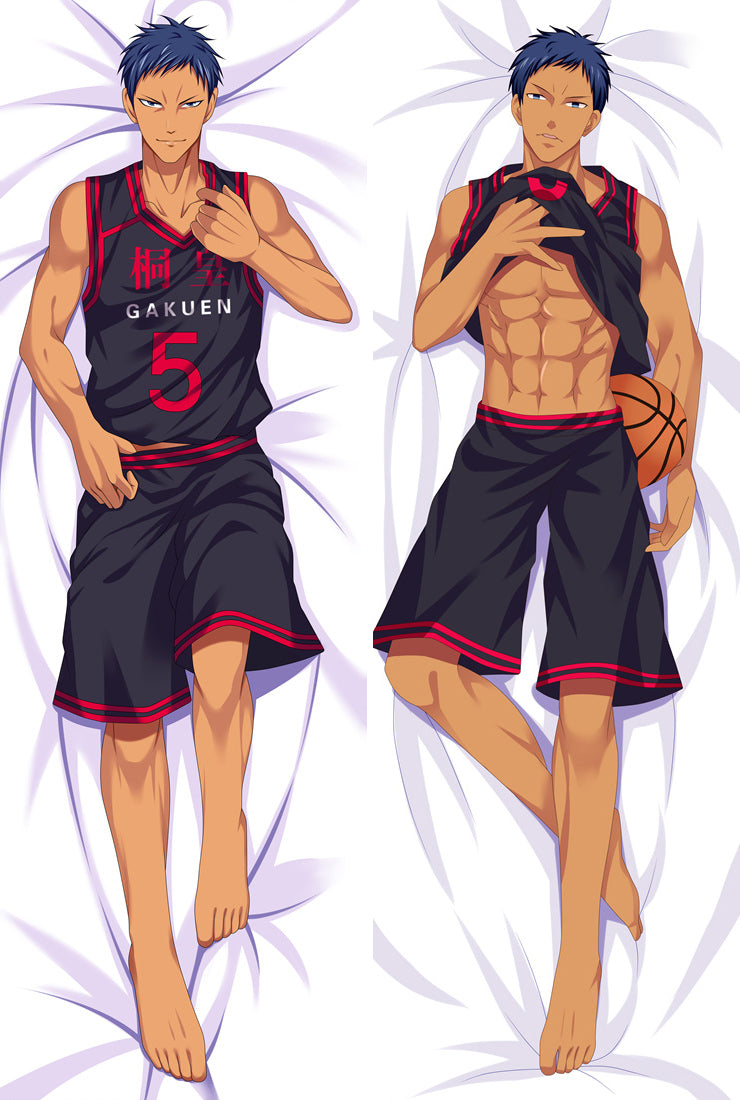 Kuroko's Basketball Daiki Aomine Anime Dakimakura Pillow Case image 0