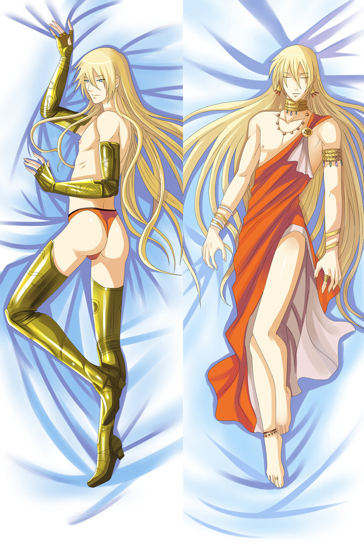 Saint Seiya Virgo Shaka Anime Dakimakura Pillow Cover image 0