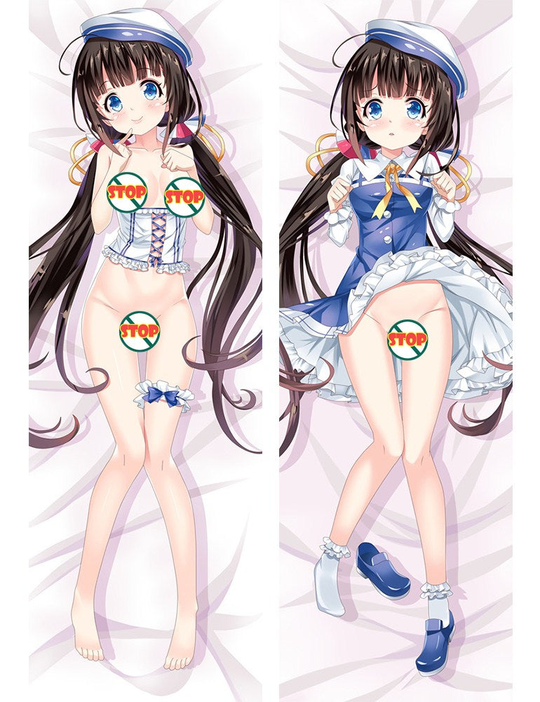 The Ryuo's Work Is Never Done! Ai Hinatsuru Anime Dakimakura Hugging Pillow Cover image 0