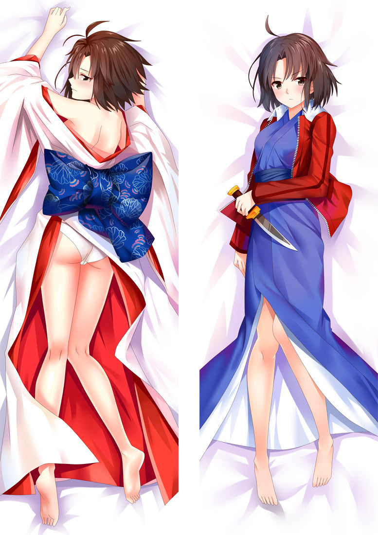 The Garden of Sinners Ryougi Shiki Anime Dakimakura Body Pillow Cover image 0